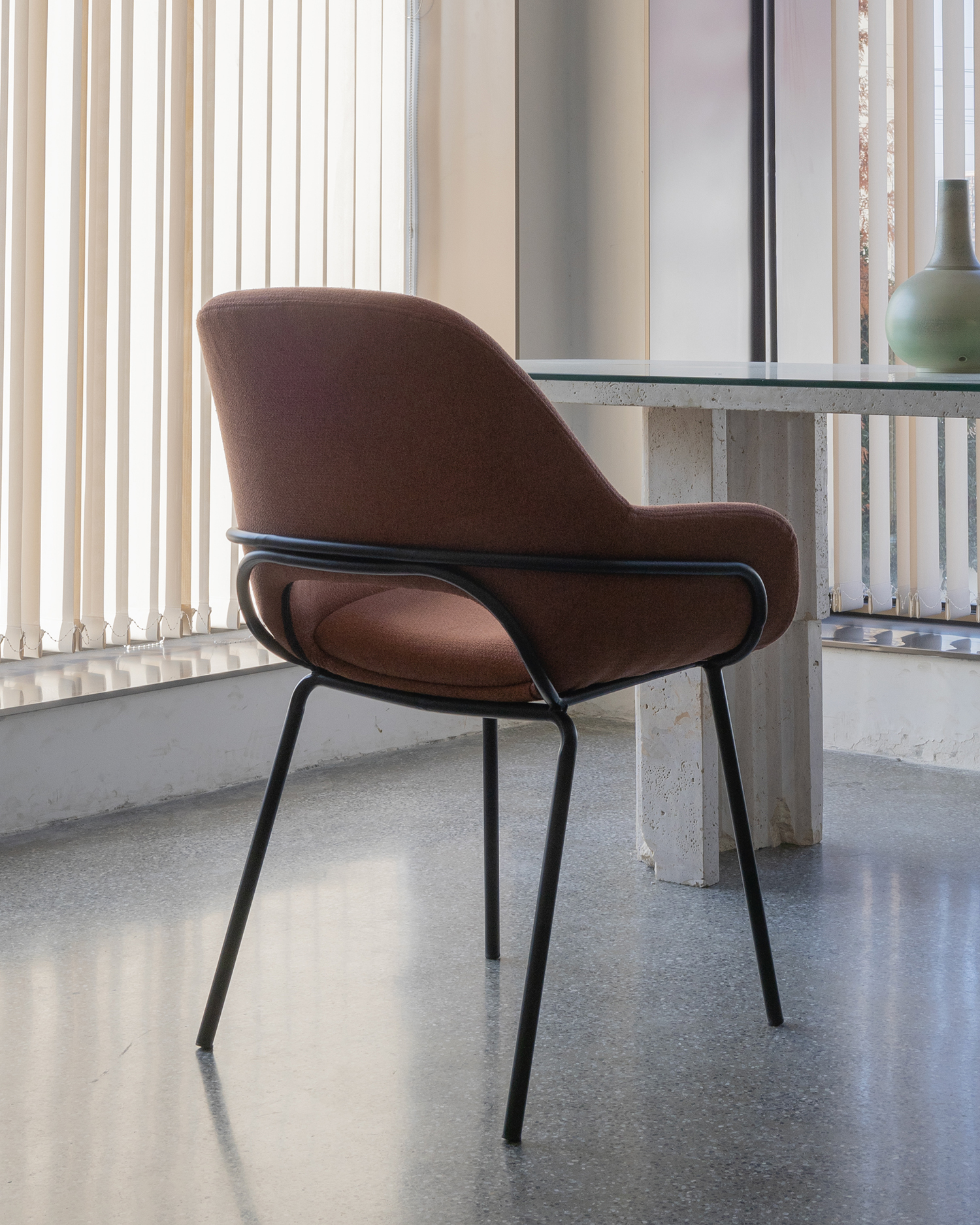 كراسي الطعام قاعدة معدنية كراسي الطعام قاعدة معدنية