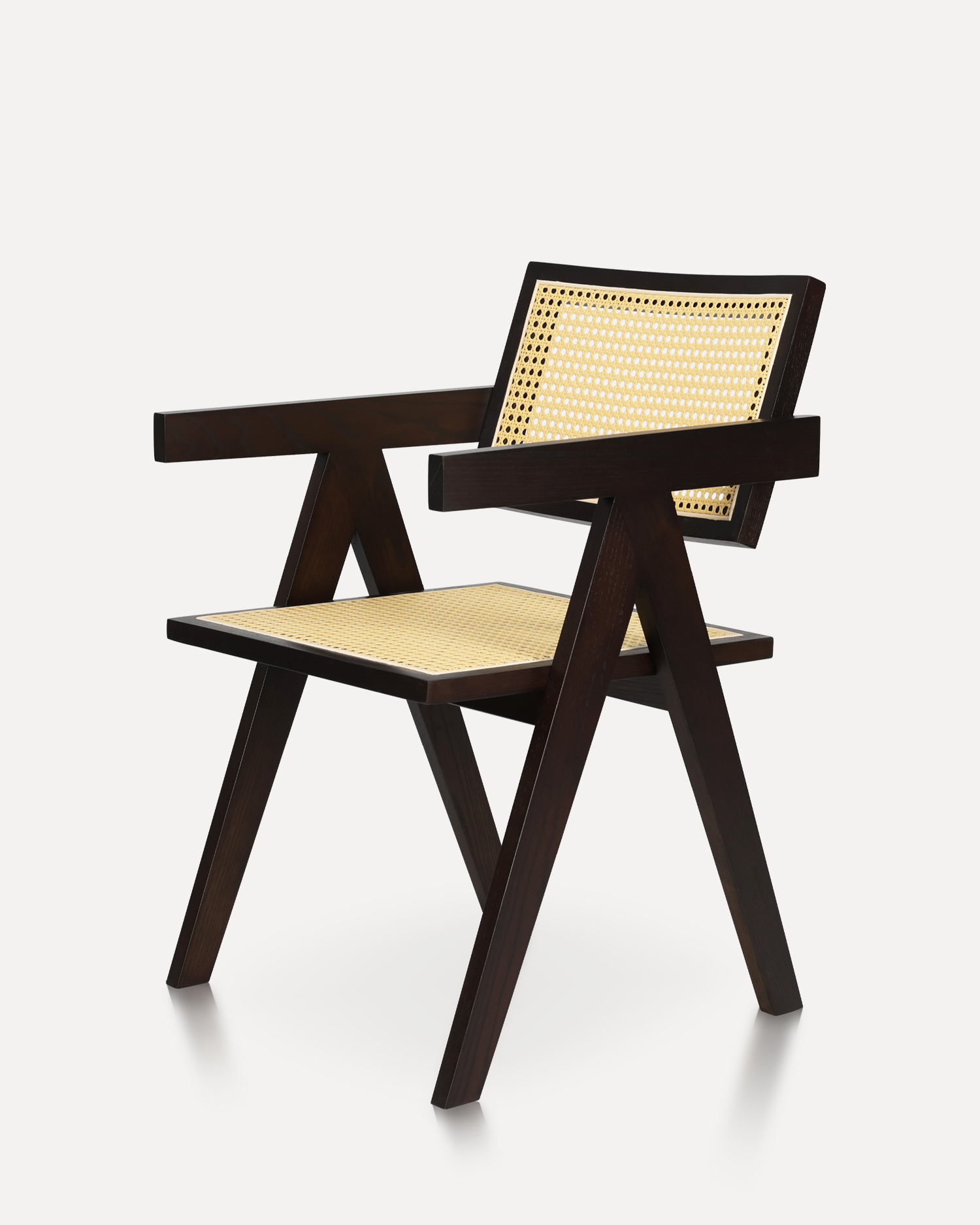 كراسي الطعام الخشبية البسيطة راتان