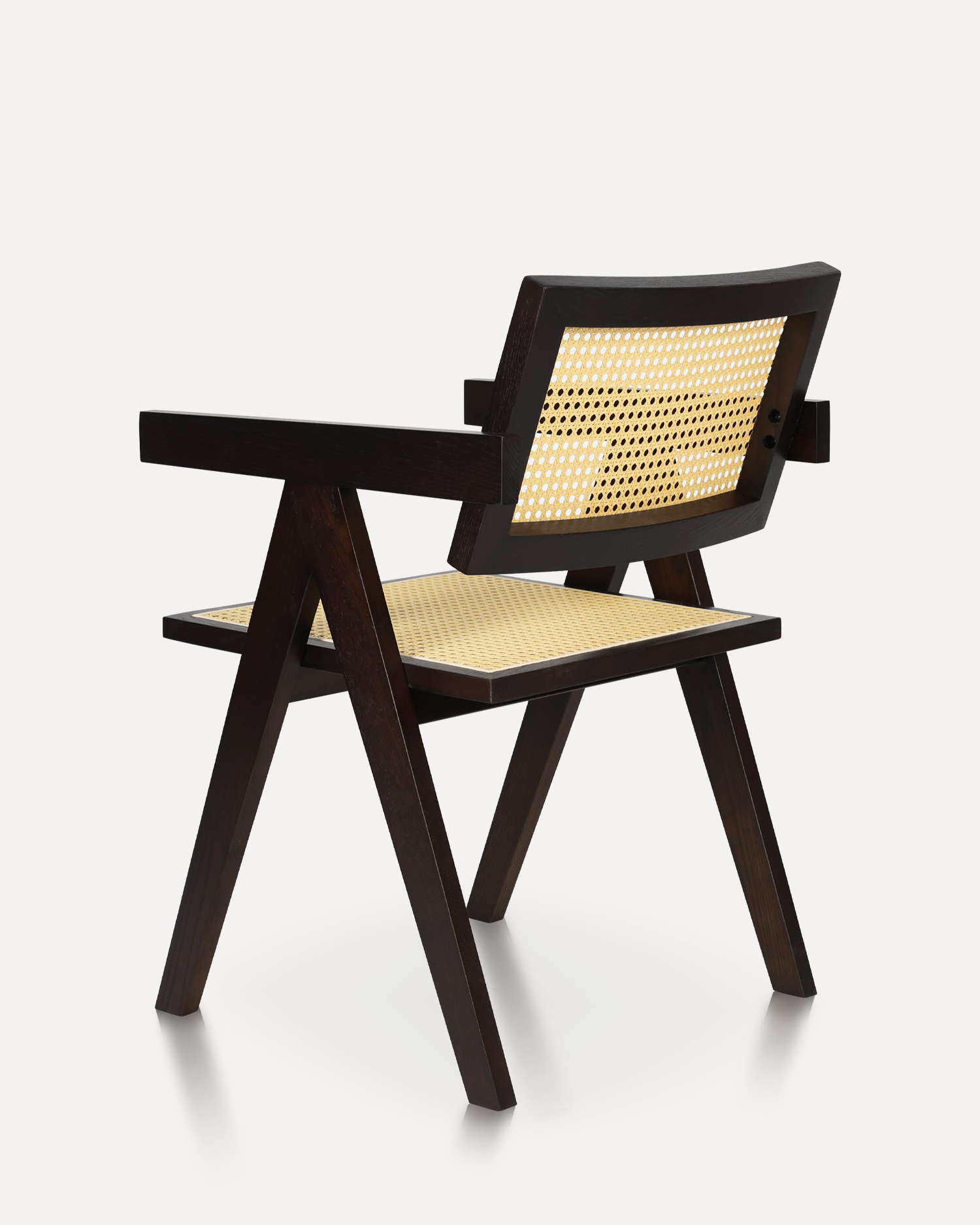 كراسي الطعام الخشبية البسيطة راتان كراسي الطعام الخشبية البسيطة راتان