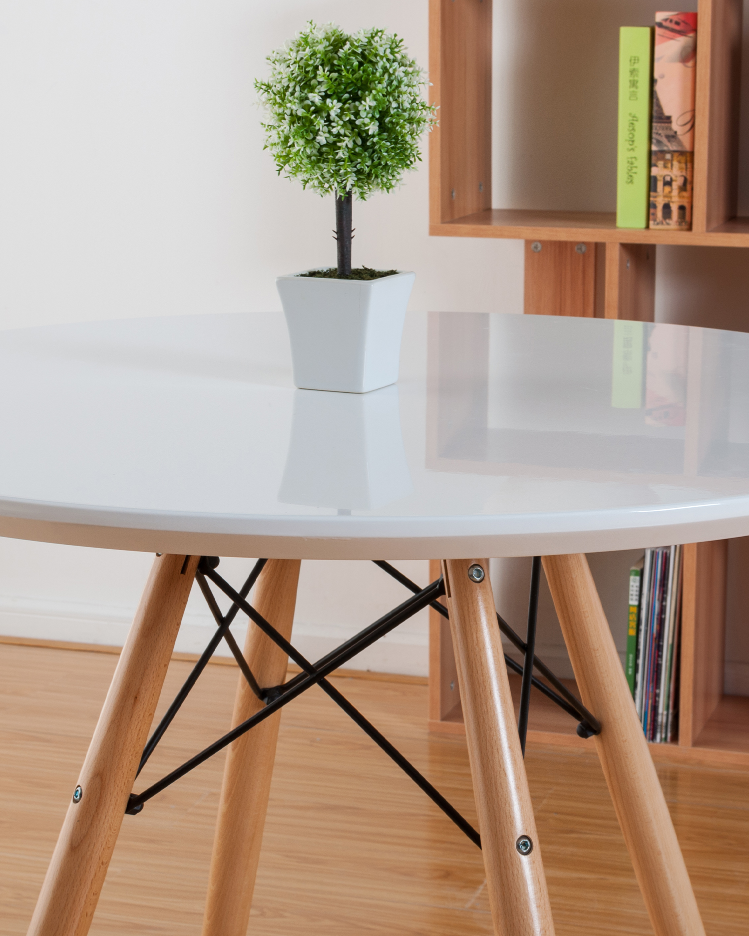 طاولة طعام خشبية مستديرة الشمال طاولة طعام خشبية مستديرة الشمال